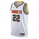 Maillot NBA Denver Nuggets Zeke Nnaji 22 Nike 2022-23 Association Edition Blanc Swingman - Homme
